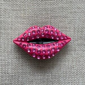 Crocs Pink Metal Rhinestone Jibbitz (Black was sold)